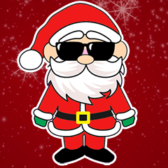 Santa and Friends Animated Stickers