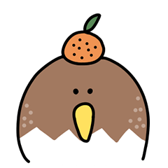 BABY Kiwi-bird-tan(HWG)