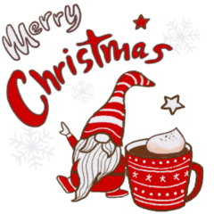 Thank you coffee merry Christmas