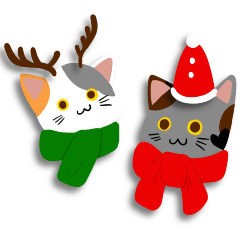 Merry Christmas and cats