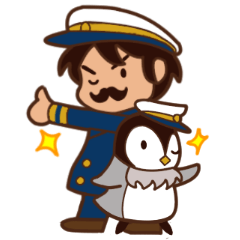 Captain and penguin 2