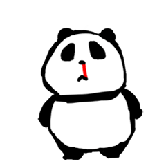 Nosebleed panda
