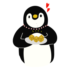 Penguin loves stinky tofu !