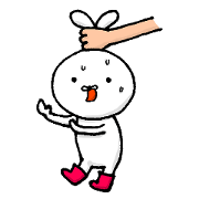 A bad rabbits wearing boots