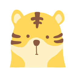 2022 Tiger sticker (Japanese)