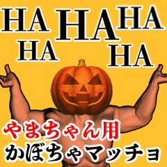 やまちゃん用かぼちゃマッチョ