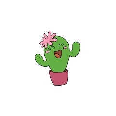 Beautiful wonderful cactus