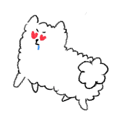 Marshmallow Dog PACO