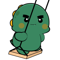Grumpy dino 2 : Animated