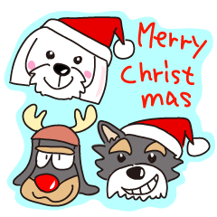 Dogs Santa Claus