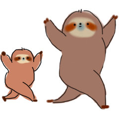 ナマケモノと一緒