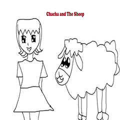 chacha and the sheep