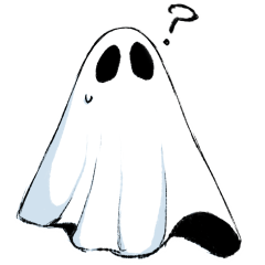 The lonely ittle ghost