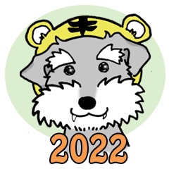 2022 Schnauzer brings you happiness!
