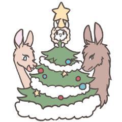 Alpaca and Lama and Vicuna(Holiday)
