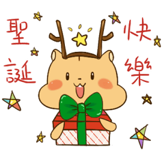 Maotai's emotion- Christmas sticker