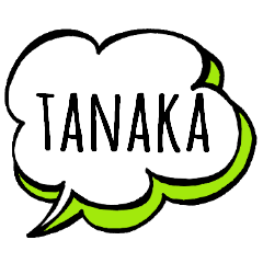 [TANAKA] Special sticker