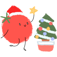YURUFUWA tomato 3 (X'mas, New Year ver)