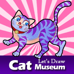 貓咪博物館 - 放手去Draw貼圖 (英文)