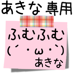 Akina memo paper