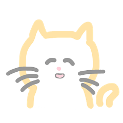 White fluffy cat Shiro