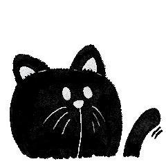Black Meow Black Cat