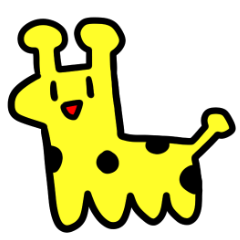 in the style of giraffa