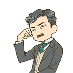 Natsume Soseki Sticker Line Stickers Line Store