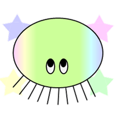 Rakuchan of jellyfish