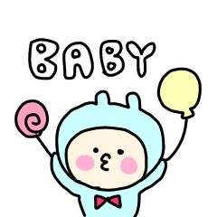 Cute Baby simple sticker