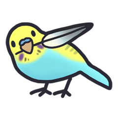 Budgie Stickers for Daily Use