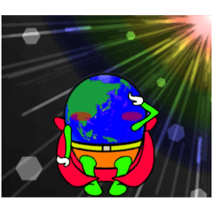 Earth boy & Planet boys Sticker