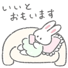 The fluffy bunny sticker29