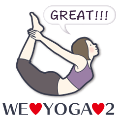 きれいなヨガポーズ In English Line スタンプ Line Store