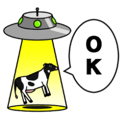 Ufo And Funny Animals Line Stickers Line Store
