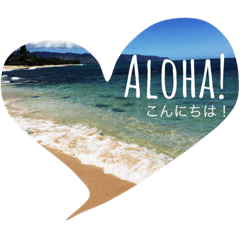 Hawaiian messages by Pitaya