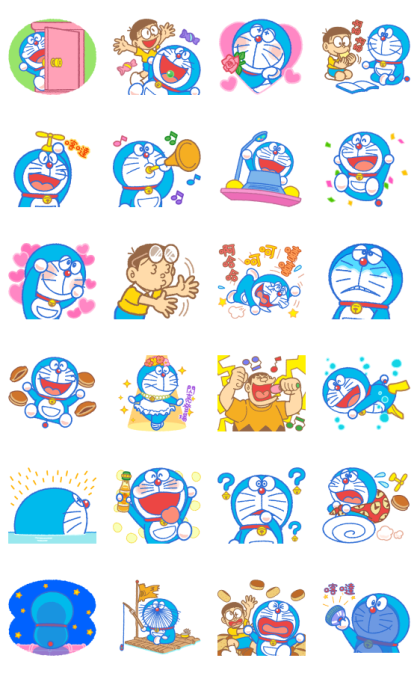 Doraemon Moving Backgrounds
