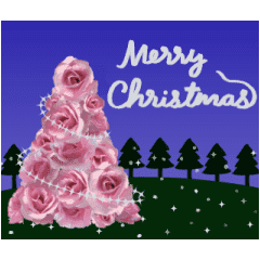 Animation Rose Christmas New Year S Line Stickers Line Store