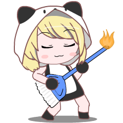 Panda girl (ENG) : Animated