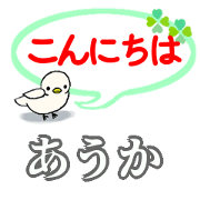Auka's. Daily conversation Sticker