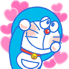 Stiker Latar Doraemon
