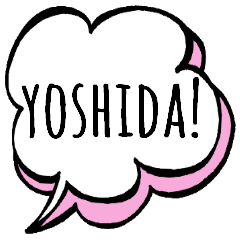 [YOSHIDA] Special sticker