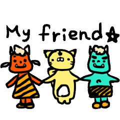 節分*寅と鬼の日常スタンプ