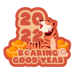 Happy Lunar New Year Tiger