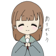A girl with a nerdy temperament