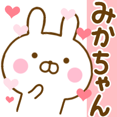 Rabbit Usahina love mikachan