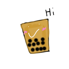 珍珠奶茶&荷包蛋