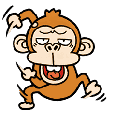 Irritatig Monkey[Reaction]
