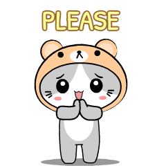 Grey cat 9 : Animated