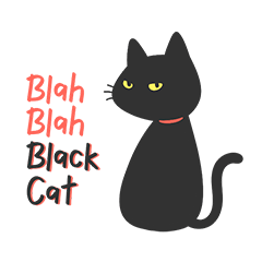 BlahBlah Black Cat (ENG Ver.)